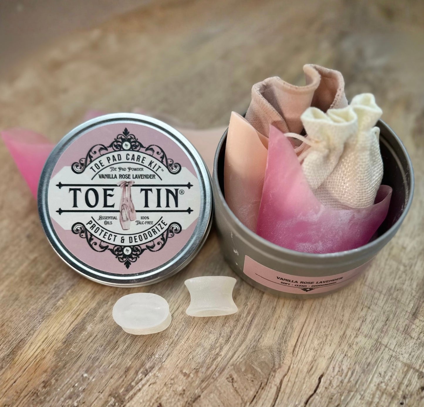 Toe Tin - Toe Pad Care Kit